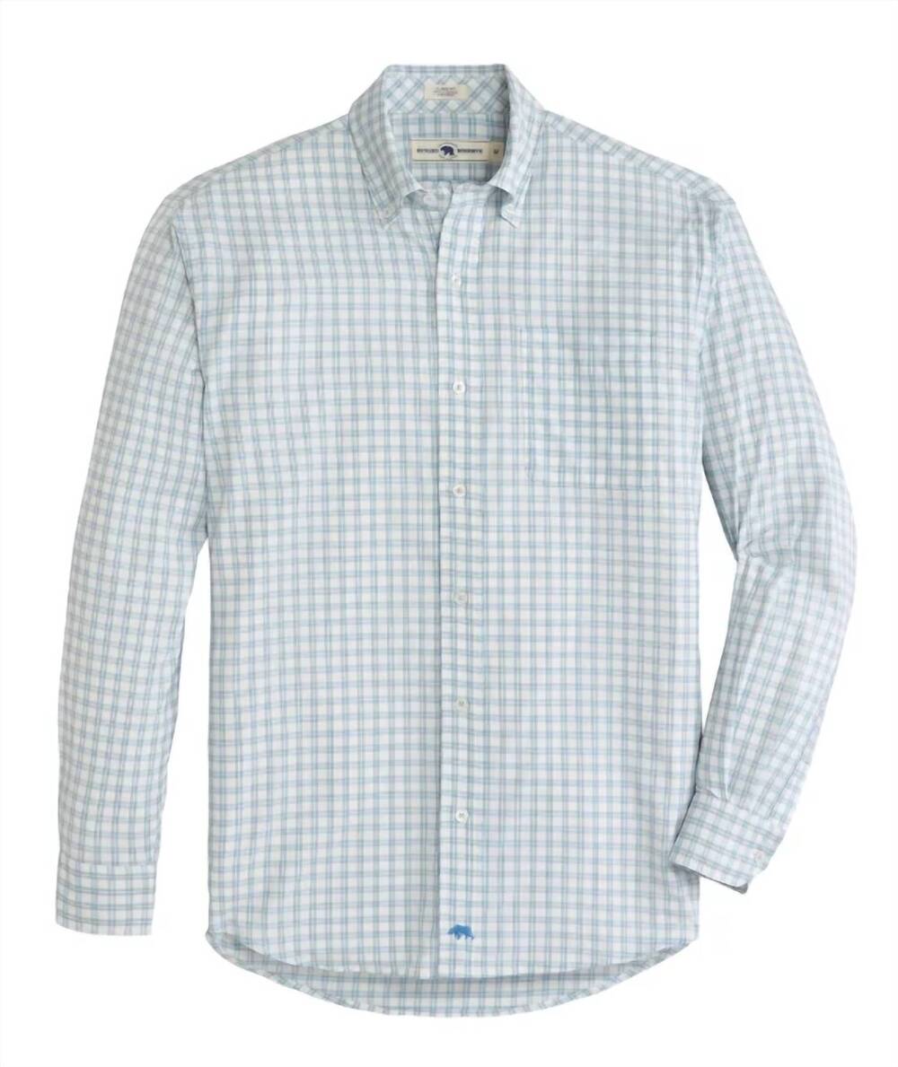 NEW ONWARD RESERVE men's laguna classic performance shirt in surf